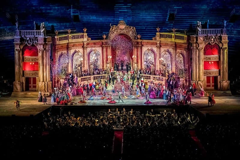 Verona: Arena di Verona Opera Ticket - Getting your bearings inside the arena