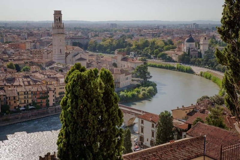 Verona: Classic and Hidden Gems Bike Tour - Roman Verona at Ponte Pietra and Local Ruins