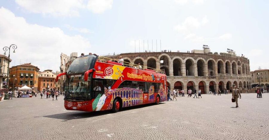 Verona: Hop-on Hop-off Tour 24 or 48-Hour Ticket - Red Line Stops, From Piazza Bra to Teatro Romano